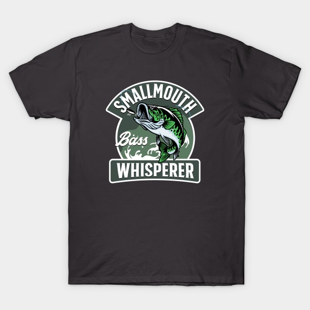 Smallmouth bass Whisperer T-Shirt by TheDesignDepot